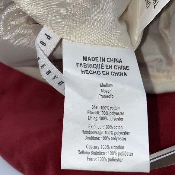 Pottery Barn Velvet Christmas Stocking Holiday Monogrammed Lg1 Red Cream 19 inch - Picture 4 of 10